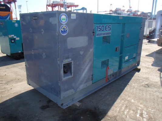 ขาย ! เครื่องปั่นไฟนำเข้ามือสองจากญี่ปุ่น DENYO / DCA-150ESH / 3714635 /