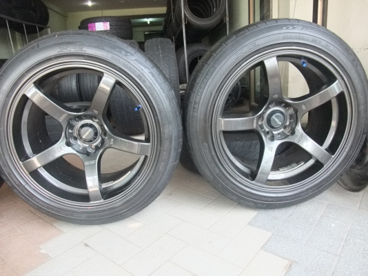 แม็ก prodrive ขอบ17 หน้า8.5 หลัง9.5 พร้อมยาง