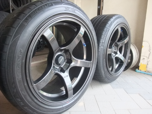 แม็ก prodrive ขอบ17 หน้า8.5 หลัง9.5 พร้อมยาง