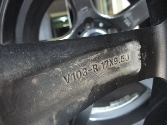 แม็ก prodrive ขอบ17 หน้า8.5 หลัง9.5 พร้อมยาง