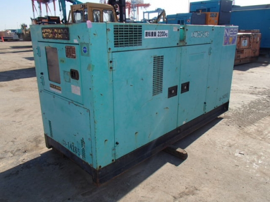 ขาย ! เครื่องปั่นไฟนำเข้ามือสองจากญี่ปุ่น NES90SHE / GF087600 /