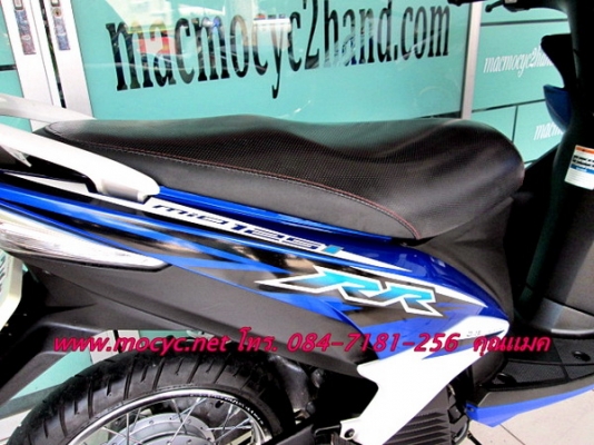 MIO 125 i ลาย RR ไมล์ 2 พันโล  สีนํ้าเงินขาว  ระบบหัวฉีด  แถมฟรี เสื้อ และหมวกกันน็อก  28900