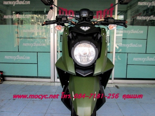 TTX ลายทหาร ปี 55 สีเขียวดำ ไมล์ 6115 โล แถมฟรี ค่าโอน เสื้อ และหมวกกันน็อก 31900 TTX ลายทหาร ปี 55 สีเขียวดำ ไมล์ 6115 โล แถมฟรี ค่าโอน เสื้อ และหมวกกันน็อก 31900