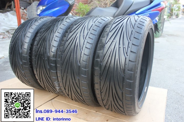 ยางรถยนต์ TOYO รุ่น Proxes T1R 215/45 ZR17 จำนวน 4 เส้น สภาพดี ราคาถูก***