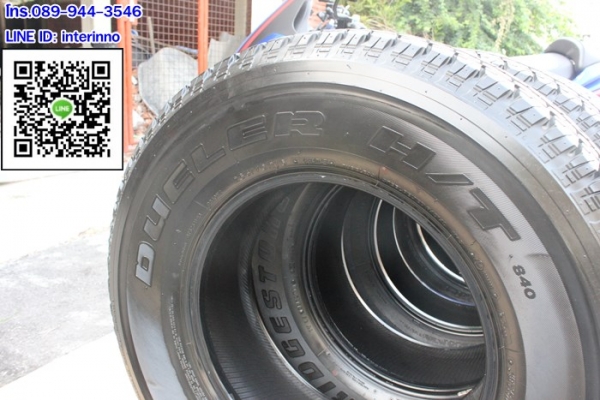 ยางรถยนต์ BRIDGESTONE มือสอง รุ่น Dueler H/T จำนวน 4 เส้น สภาพดี ราคาถูก***