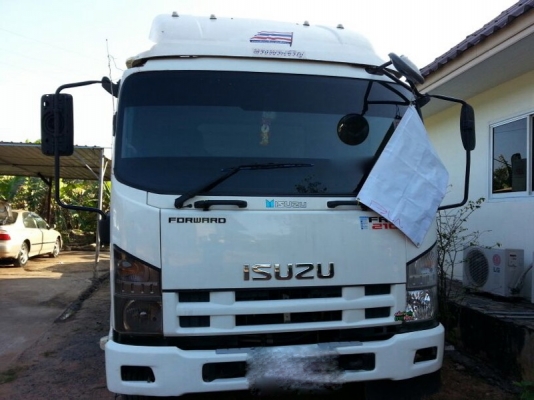 รถอีซูซุ 6 ล้อดั้ม FTR 210 แรงม้า ปี 53   ( รถวิ่ง 13x,xxx กม. ) สนใจติดต่อ 081 - 6079515