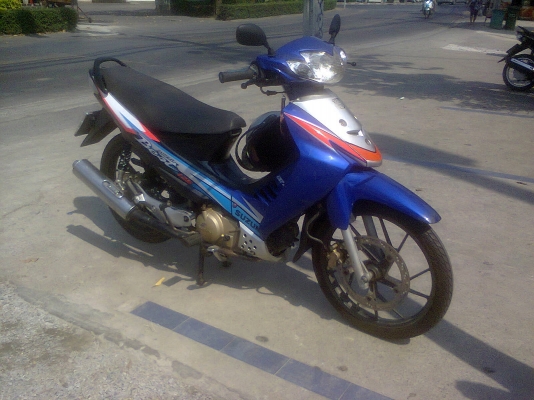 SUSUKI  SUPPER BEST 125  เครื่องดี   ทบ.เอกสารครบ  ชื่อผม (ลดราคาจ้า)