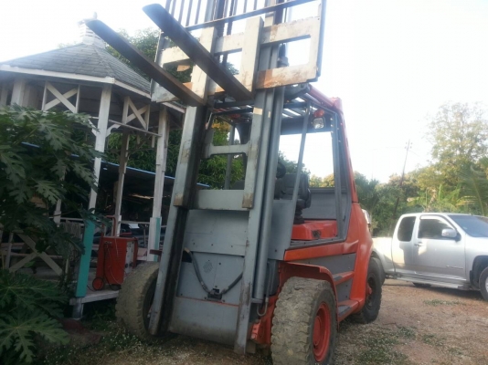 รถโฟลคลีฟขนาดยกใด้6ตันยี่ห้อ LINDE AG ยกใด้สูง5เมตรเครื่องดีเซล