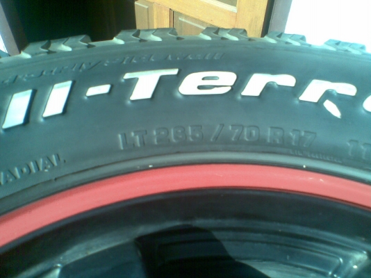 ยาง BF ขายรวม 25000(4เส้นแม็กพร้อมยาง) ลดกระหน่ำ^^