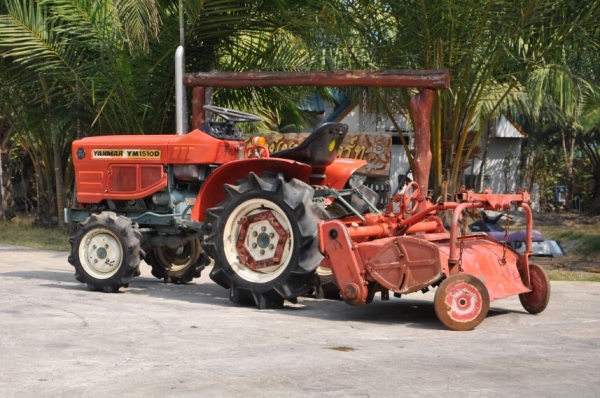 ขายรถไถYANMAR YM1510D ขับ4ล้อ พร้อมโรตารี่ สภาพสวยเดิมจากญี่ปุ่น 78,000 เท่านั้น!!