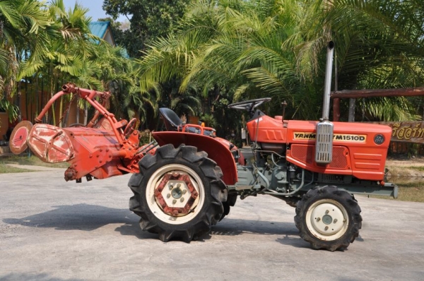 ขายรถไถYANMAR YM1510D ขับ4ล้อ พร้อมโรตารี่ สภาพสวยเดิมจากญี่ปุ่น 78,000 เท่านั้น!!