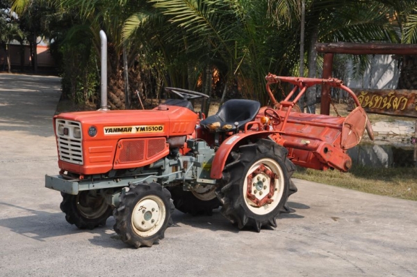 ขายรถไถYANMAR YM1510D ขับ4ล้อ พร้อมโรตารี่ สภาพสวยเดิมจากญี่ปุ่น 78,000 เท่านั้น!!
