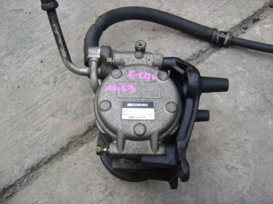 คอมแอร์ mitsu 4g63 แคมเดี่ยวและท่อน้ำหน้าเครื่อง