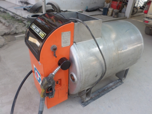 ขายถังน้ำมัน 500 ลิตร หัวจ่ายมีโลว์เก็บสายได้  เร็วแรงพร้อมใช้งานได้ทันที