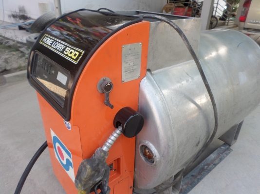 ขายถังน้ำมัน 500 ลิตร หัวจ่ายมีโลว์เก็บสายได้  เร็วแรงพร้อมใช้งานได้ทันที