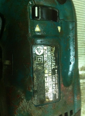 สว่านโรตารี่3ระบบMakita HR2470F ของแท้ๆ เครื่องดีมากๆ ราคาสุดคุ้ม