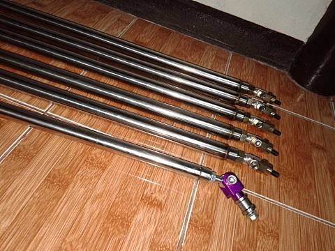 ขายค้ำ V-BAR ท้ายรถกระบะทุกรุ่น งาน NONAME  racing barและ NeXT miracle cross BAR