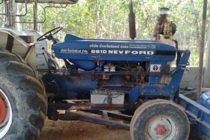 รถไถนา FORD 77 เครื่องT3 มีผาน7ไทยเฮงหลี