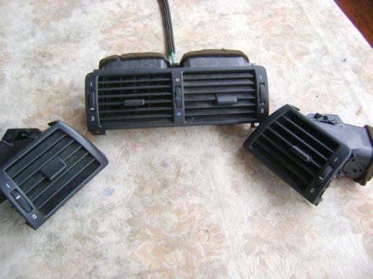 สวิตซ์เปิดไฟหน้ามีเซ็นเซอร์แสงและกรอบช่องแอร์ BMW E46