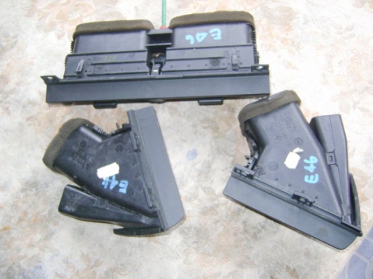 สวิตซ์เปิดไฟหน้ามีเซ็นเซอร์แสงและกรอบช่องแอร์ BMW E46