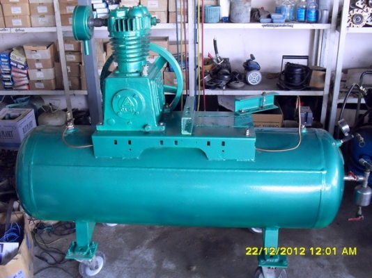 ขายถังลมพร้อมหัว ฟูเช็ง ขนาด 5 แรง 360 ลิตร