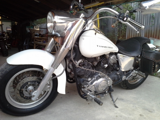 YAMAHA VIRAGO 750cc.เครื่องดีเดินเบานิ่ง อินวอยร์ชื่อคนซื้อ