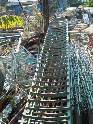 ชุดเหล็กฉากเชื่อมให้รถยนต์วิ่งขึ้นเพื่อการทำงานต่างๆ1ชุดมี2ข้าง