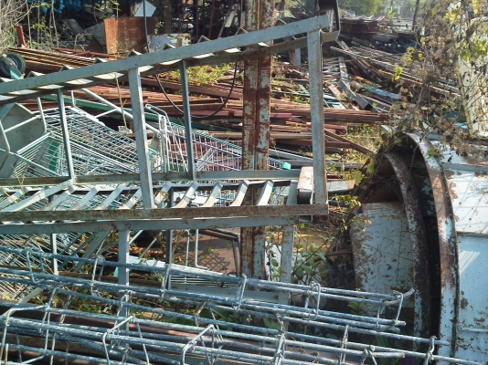 ชุดเหล็กฉากเชื่อมให้รถยนต์วิ่งขึ้นเพื่อการทำงานต่างๆ1ชุดมี2ข้าง