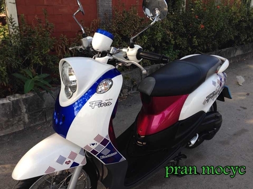 ขายyamaha finoสีขาวน้ำเงินชมพู ปี2012 ขายyamaha finoสีขาวน้ำเงินชมพู ปี2012