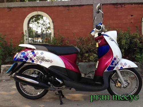 ขายyamaha finoสีขาวน้ำเงินชมพู ปี2012 ขายyamaha finoสีขาวน้ำเงินชมพู ปี2012