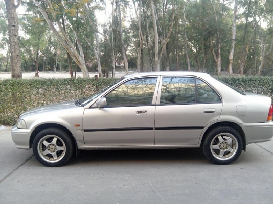 HONDA CITY LXI 1.3 โฉมแรก เกียร์ธรรมดา ติดแก็สLPG ประหยัดสุดๆ