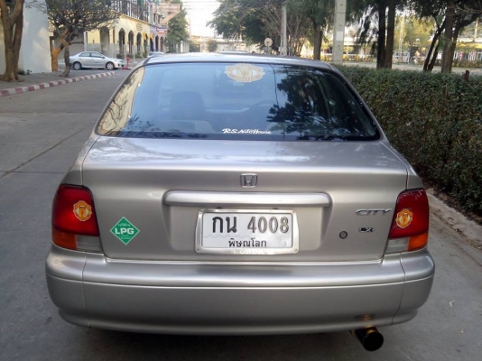 HONDA CITY LXI 1.3 โฉมแรก เกียร์ธรรมดา ติดแก็สLPG ประหยัดสุดๆ