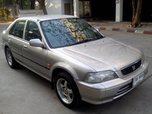 HONDA CITY LXI 1.3 โฉมแรก เกียร์ธรรมดา ติดแก็สLPG ประหยัดสุดๆ