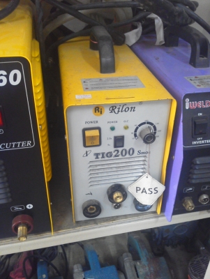 เครื่องเชื่อมทิก TIGอาร์กอน ยี่ห้อ Rilon ระบบ Inverter ระะบบทิก (TIG) อาร์กอน ไฟบ้านปกติ 220 โวลต์ ขนาดกระทัดรัด ประหยัด