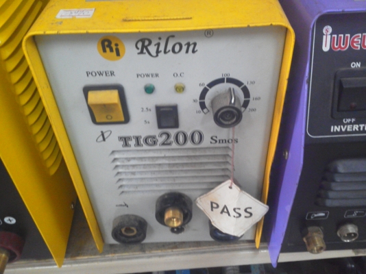 เครื่องเชื่อมทิก TIGอาร์กอน ยี่ห้อ Rilon ระบบ Inverter ระะบบทิก (TIG) อาร์กอน ไฟบ้านปกติ 220 โวลต์ ขนาดกระทัดรัด ประหยัด