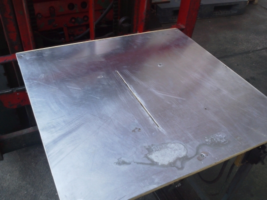 (มีVDO)โต๊ะเลื่อยวงเดือนชนิดปรับใบขึ้นลงได้ใส่ใบเลื่อยได้ใหญ่ถึง16 นิ้วหน้าโต็ะติดด้วยอลูมีเนียมหนา