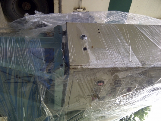 เครื่องปั๊มกดตัดหรือปั๊มชิ้นงานด้วย ไฮดรอลิค 4 เสา มีช่องป้อนงานเข้าและชิ้นออกอัตโนมัต เครื่องสภาพดี เครื่องปั๊มกดตัดหรือปั๊มชิ้นงานด้วย ไฮดรอลิค 4 เสา มีช่องป้อนงานเข้าและชิ้นออกอัตโนมัต เครื่องสภาพดี