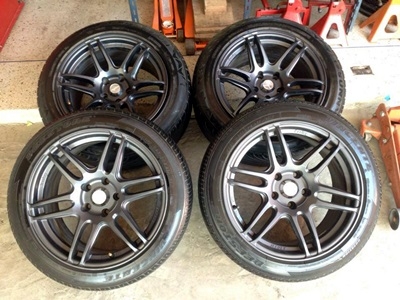 เเม็ก wedsport kensei ขอบ17 made in Taiwan 5รู114 8.5/9.5 พร้อมยาง