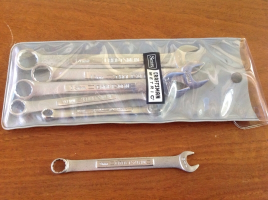 ขายประแจปากตาย  แหวน Vintage Craftsman ชุด 5 ชิ้น  (แถมฟรี 9 mm 1 ชิ้น)