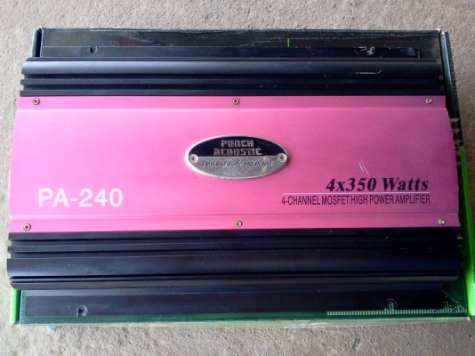 แอมป์4ch แรงๆ สภาพใหม่