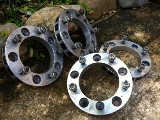 สเปเซอร์อลูมิเนียม หนา 1นิ้ว 5รู/139.7 Made in Japan for Suzuki