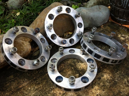 สเปเซอร์อลูมิเนียม หนา 1นิ้ว 5รู/139.7 Made in Japan for Suzuki