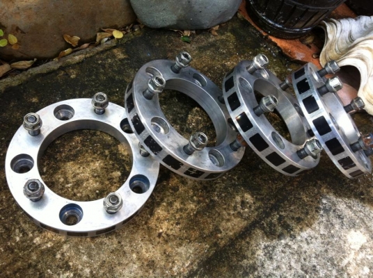 สเปเซอร์อลูมิเนียม หนา 1นิ้ว 5รู/139.7 Made in Japan for Suzuki