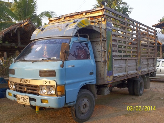 ขาย6ล้อเกียร์  สายสั้น   อิซูสุ   KS  778XX    เครื่อง 115 แรง 4BD1