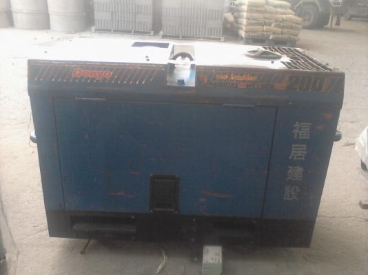 ขายตู้เชื่อมพร้อมปั่นไฟของ DENYOนำเข้าญี่ปุ่นพร้อมใช้งานได้เลย ขายตู้เชื่อมพร้อมปั่นไฟของ DENYOนำเข้าญี่ปุ่นพร้อมใช้งานได้เลย