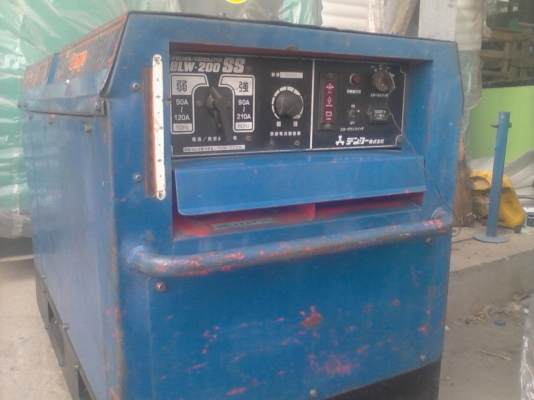 ขายตู้เชื่อมพร้อมปั่นไฟของ DENYOนำเข้าญี่ปุ่นพร้อมใช้งานได้เลย