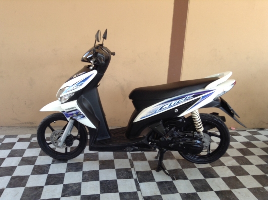 ขาย!!!ฮอนด้าคลิ๊กรุ่นท๊อป ล้อแม็ก (งฉจ343ชลบุรี) ปี50 รถเครื่องดีคับ มีเล่มทะเบียนครบ ภาษีไม่หมด