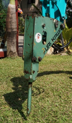 ขายรถขุดเล็ก KOBELCO SK007 พร้อมหัวแบรคเกอร์