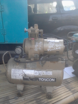 ขายปั๊มลมนำเข้าจากญี่ปุ่น ของTOSHIBA TOSCONใช้งานได้เลย