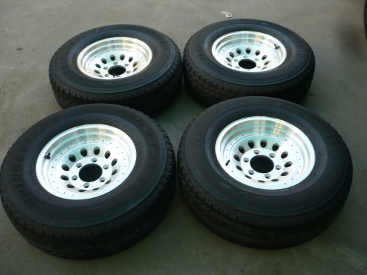 แม็กหยดน้ำ15x7พร้อมยางBS